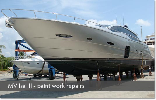 Phuket boat repair Thailand